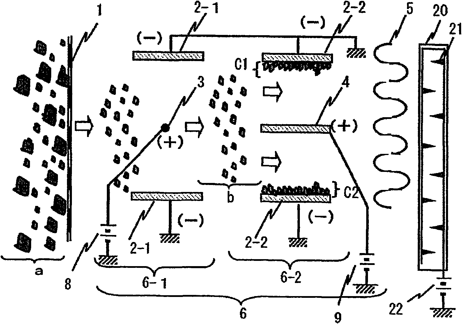 Projection type image display device