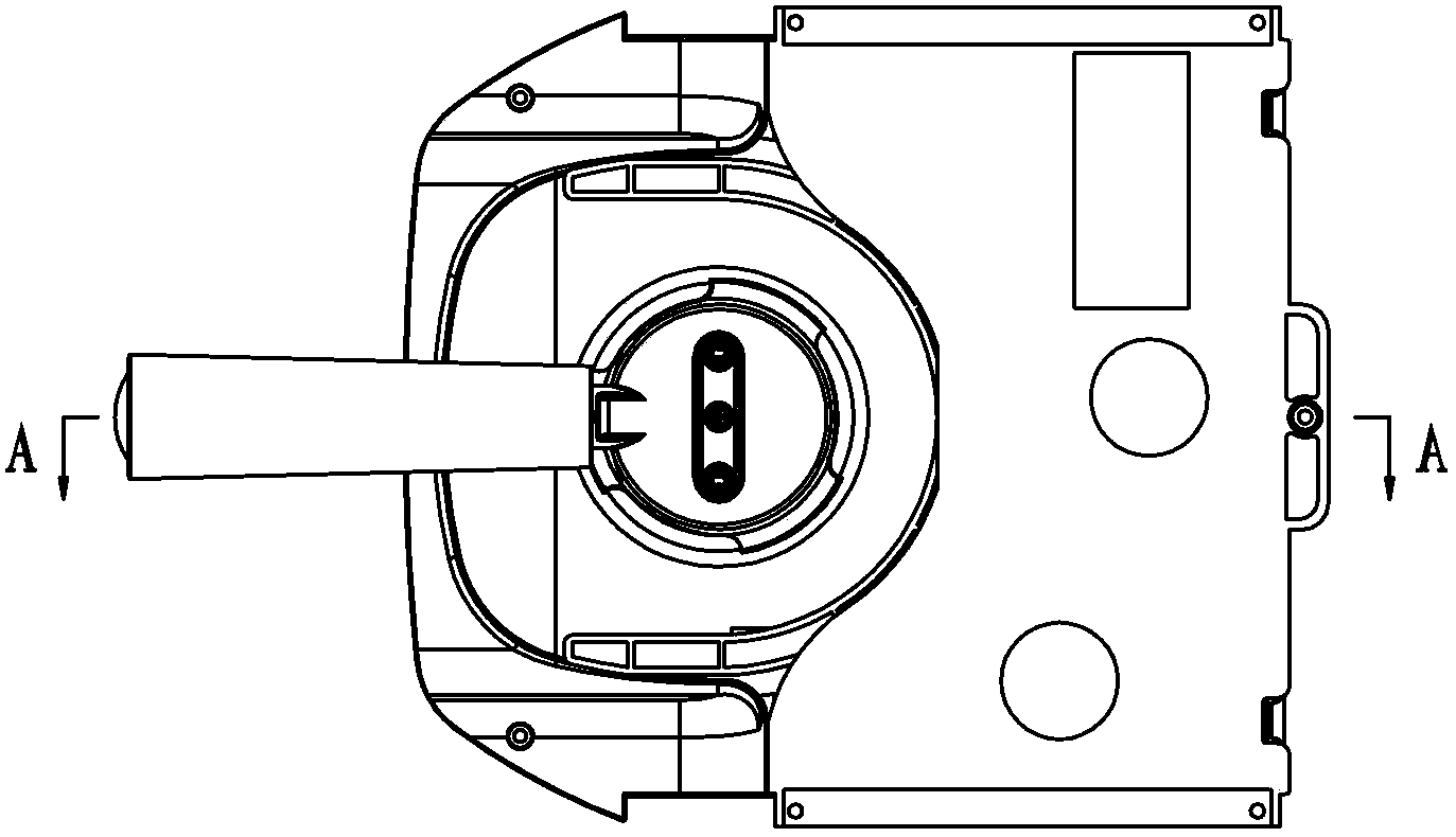 Funnel structure of two-in-one coffee maker