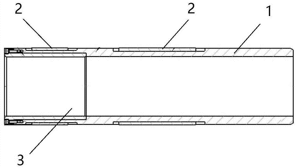 A processing method for high-precision stepped deep-hole parts