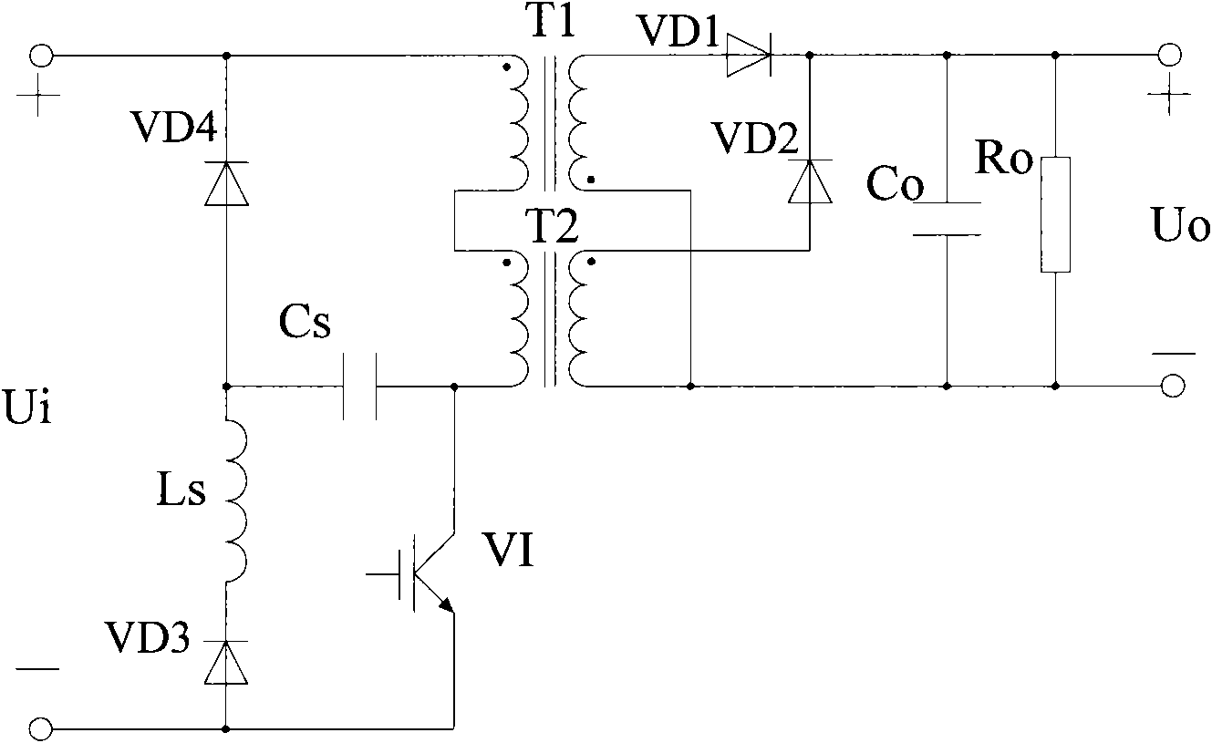 DC-DC (direct current-direct current) translation circuit