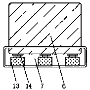 Novel squeezing machine capable of relieving lower pressure degree