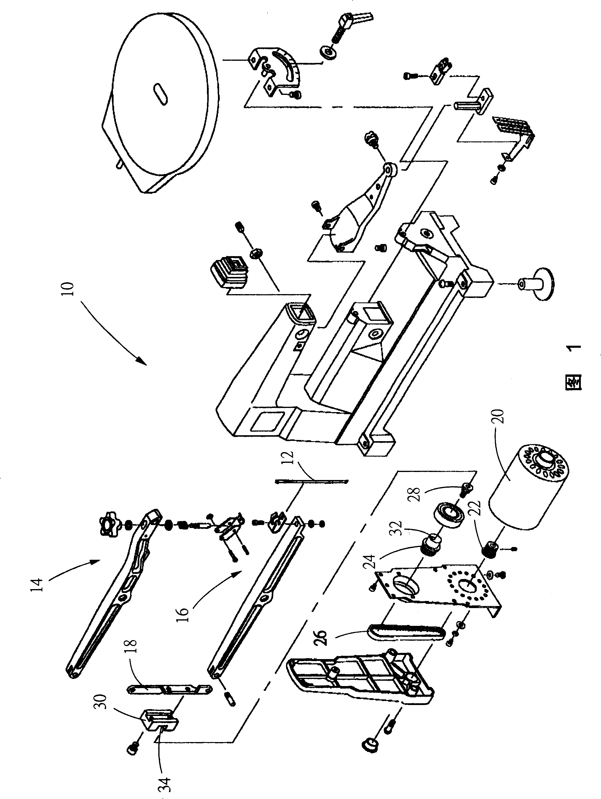 Duplicating cutting machine