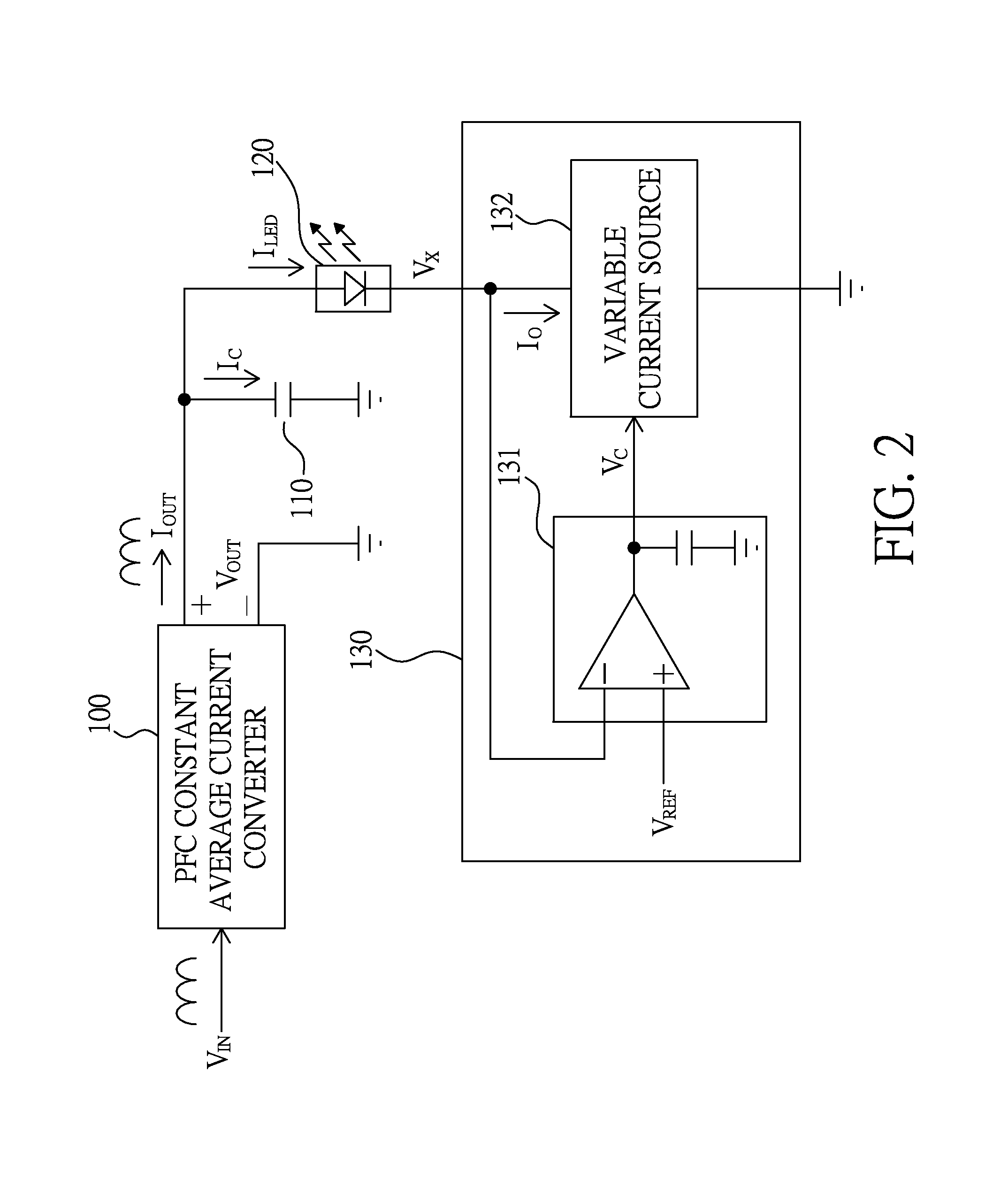 Method for minimizing LED flicker of an LED driver system