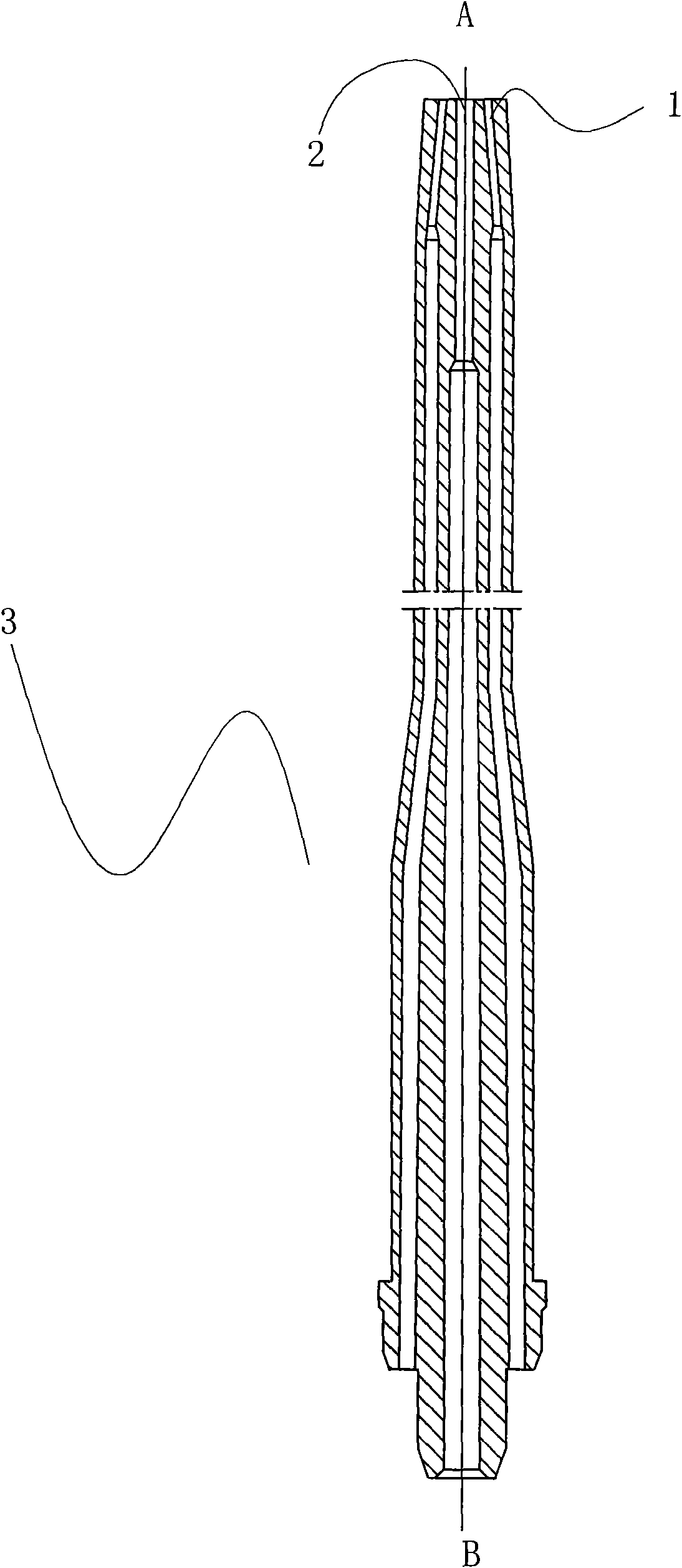 Cutting nozzle of cutting torch and processing method thereof