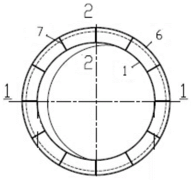 A method and device for deicing the first chimney after desulfurization by a single chimney