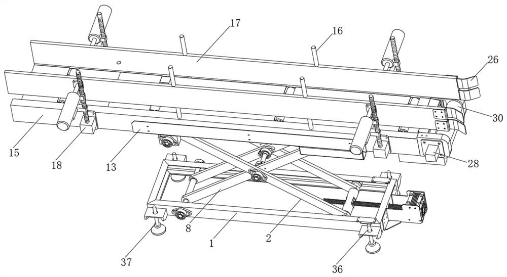 Anti-vibration structure of belt conveyor