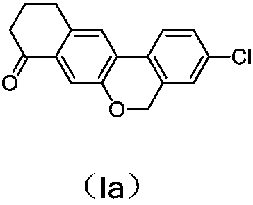 A kind of preparation method of benzochromene derivative