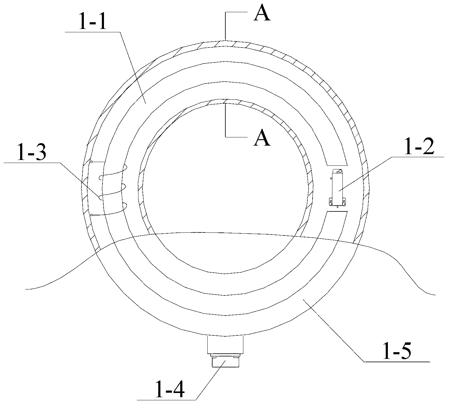 Mixing optics current transformer and method for achieving self-correcting measurement thereof