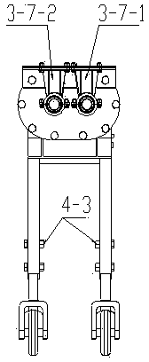 Novel double-screw material conveying elevator