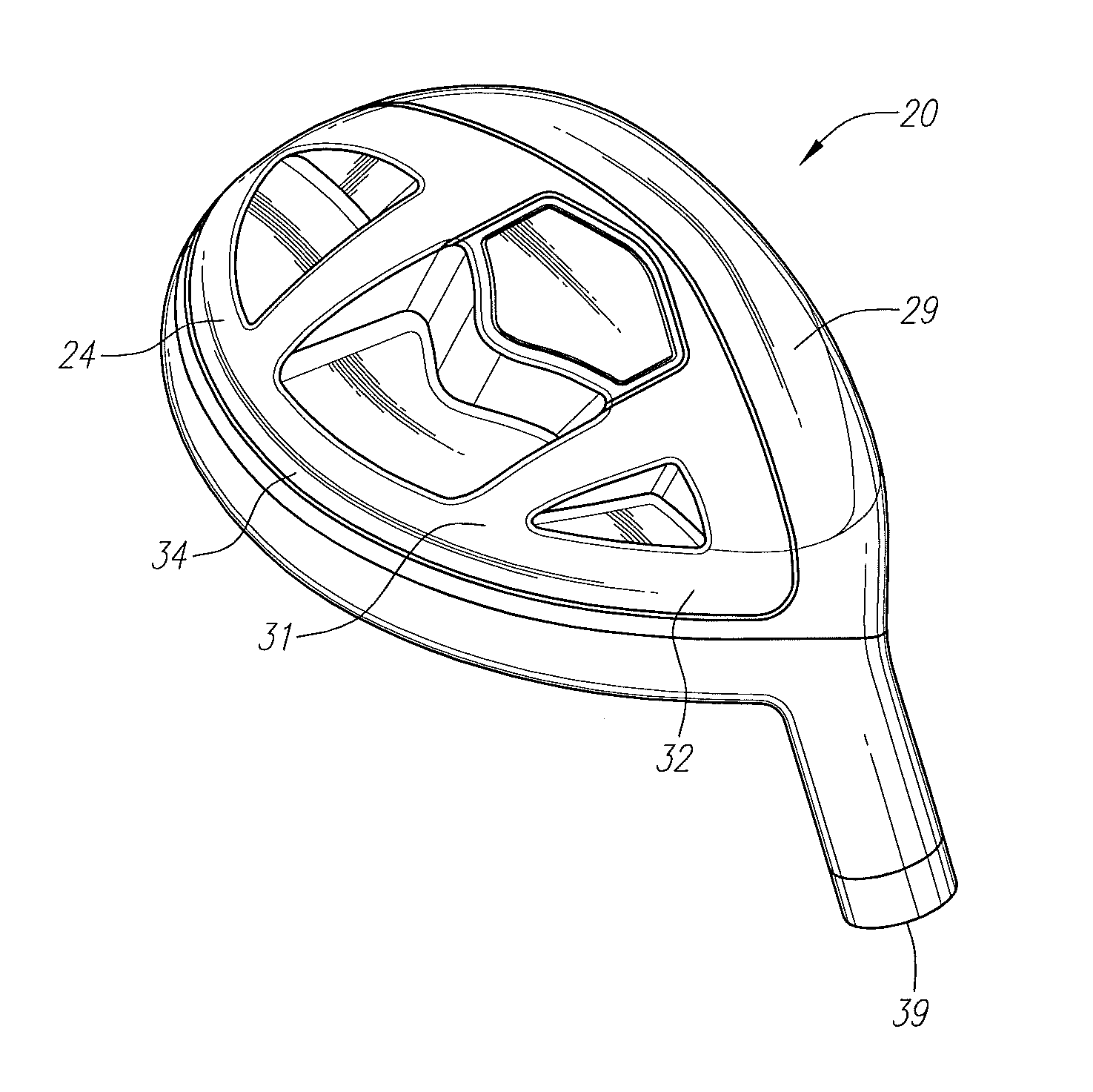 Golf club head with tungsten alloy sole component