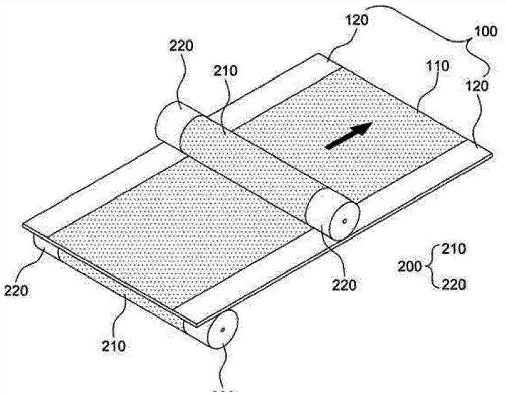 Ultrathin foil transferring and processing method capable of reducing curling of ultrathin foil and preventing folding thereof