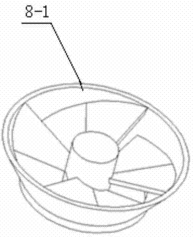 Biomass gasifier flue gas self-purification device