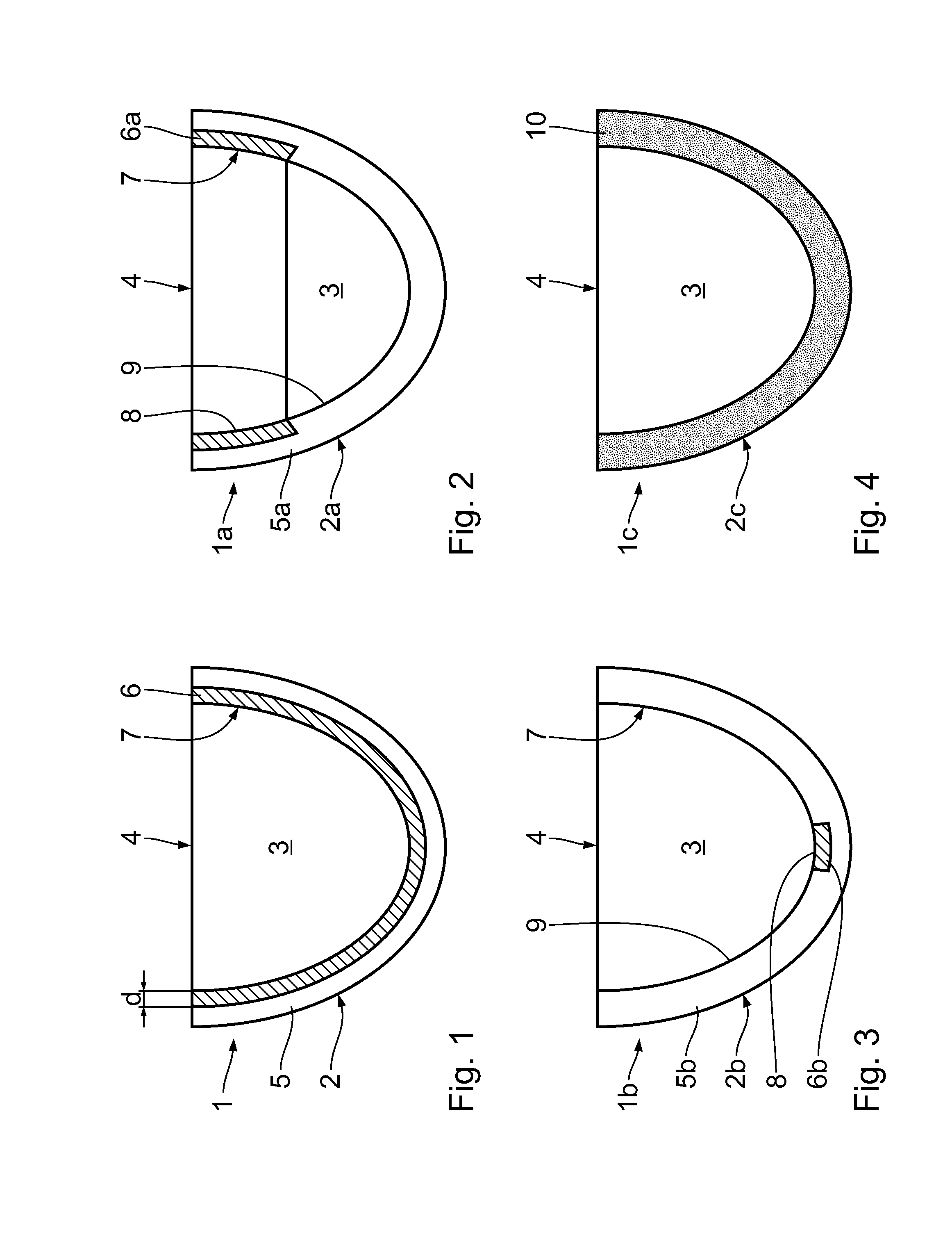 Crucible and method for producing a silicon block