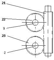 Machining machine tool for spiral bevel gears