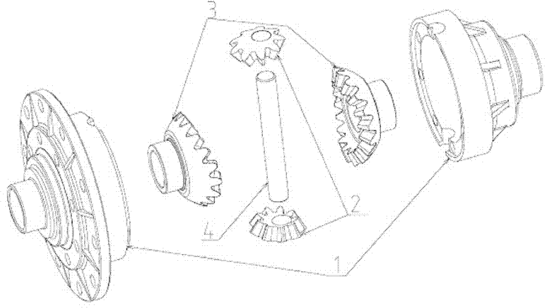 Slip-limiting differential mechanism with noncircular bevel gear