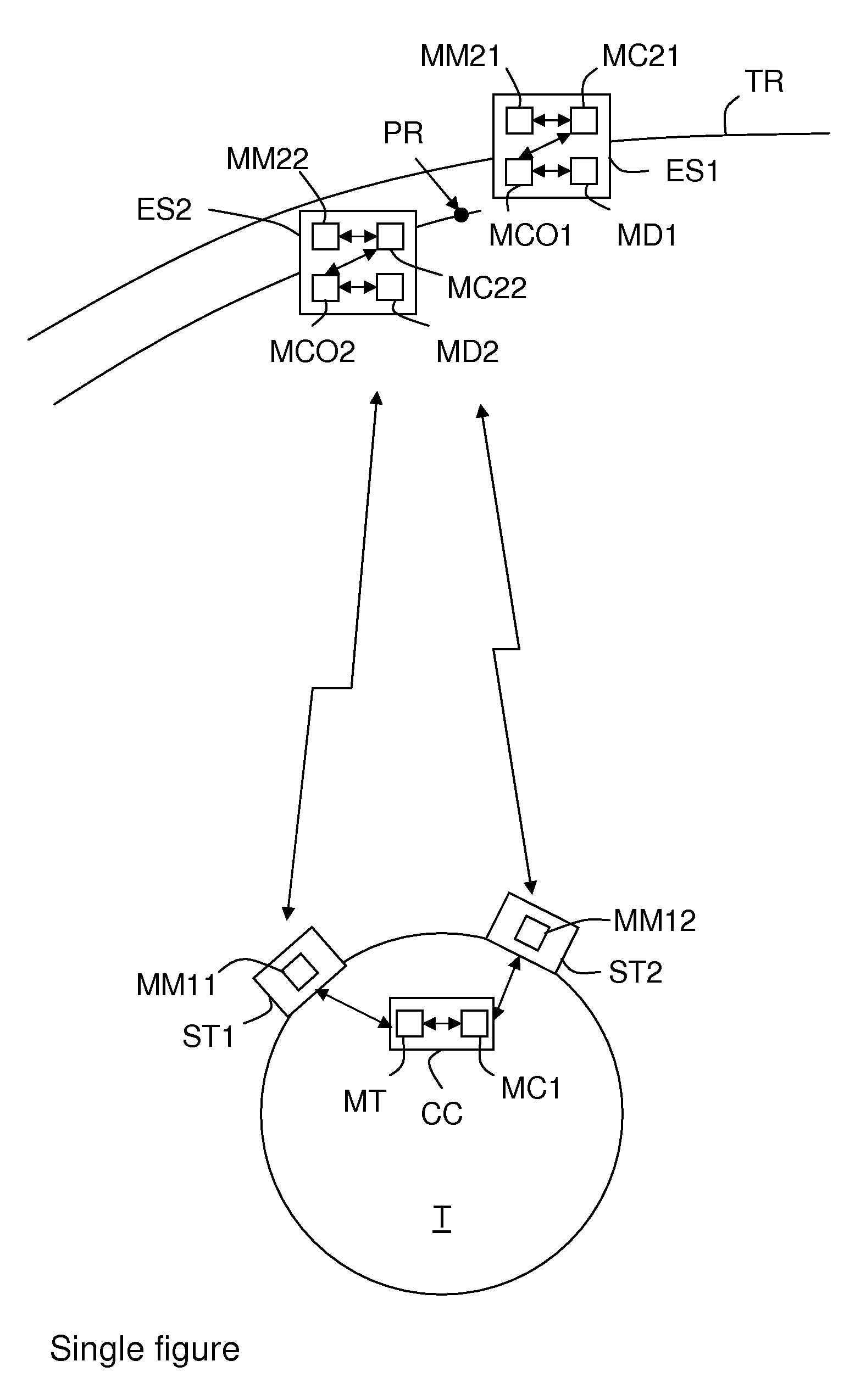 System for controlling the deployment of spacecraft required to fly in formation, by simultaneous and high-precision determination of their positions