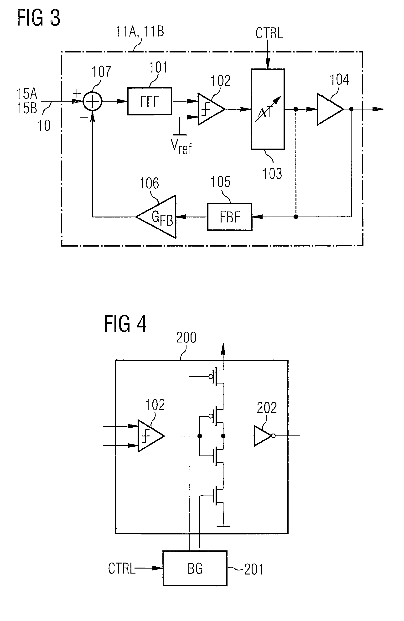 Circuit and method for pulse width modulation by means of synchronized, self-oscillating pulse width modulators