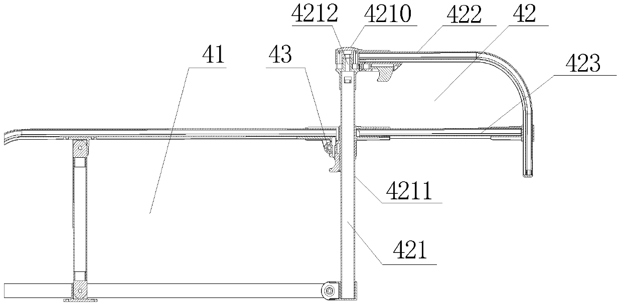 A multifunctional nursing bed