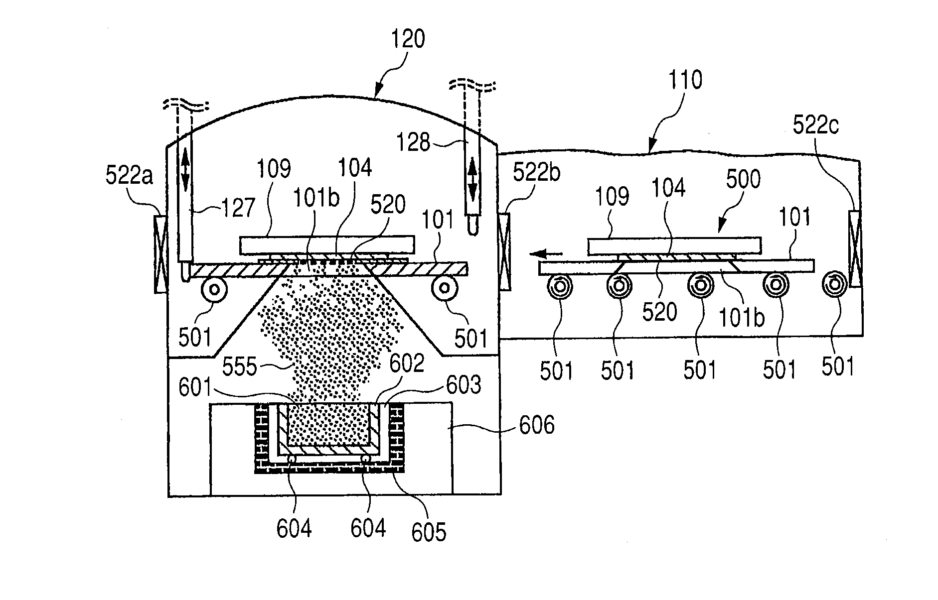 Weight plate of vacuum evaporation apparatus and vacuum evaporation apparatus using the same