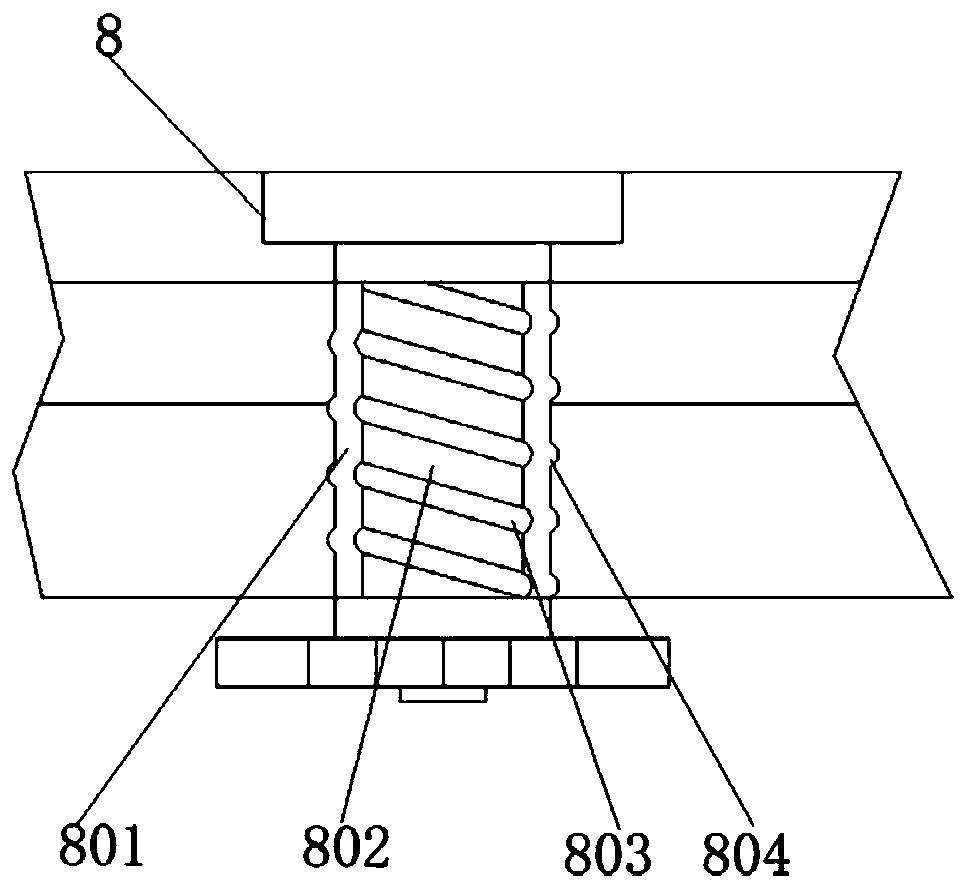 Flood control and slope protection ecological restoration device