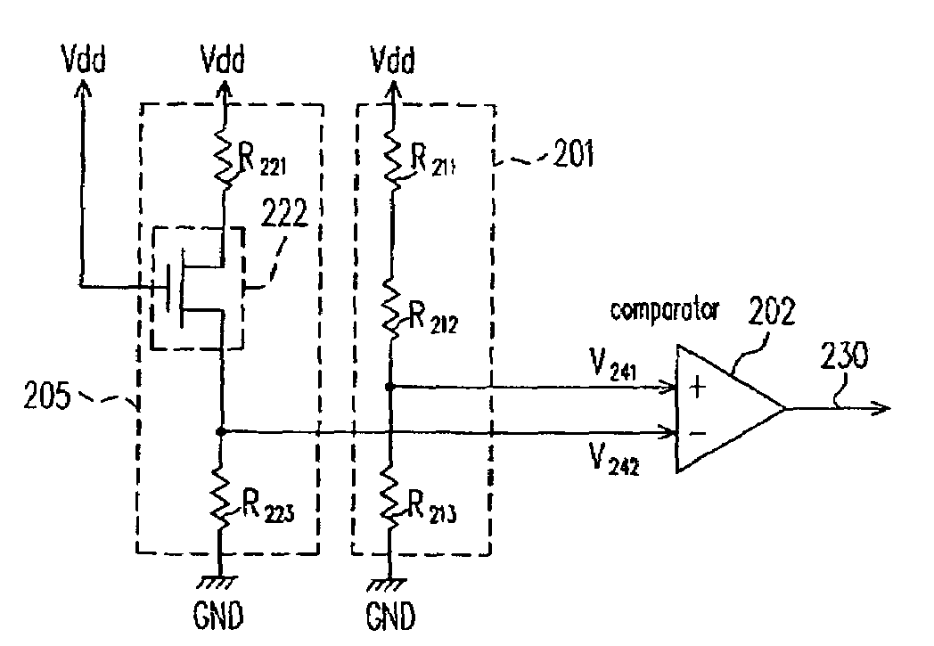 Low-voltage detection circuit