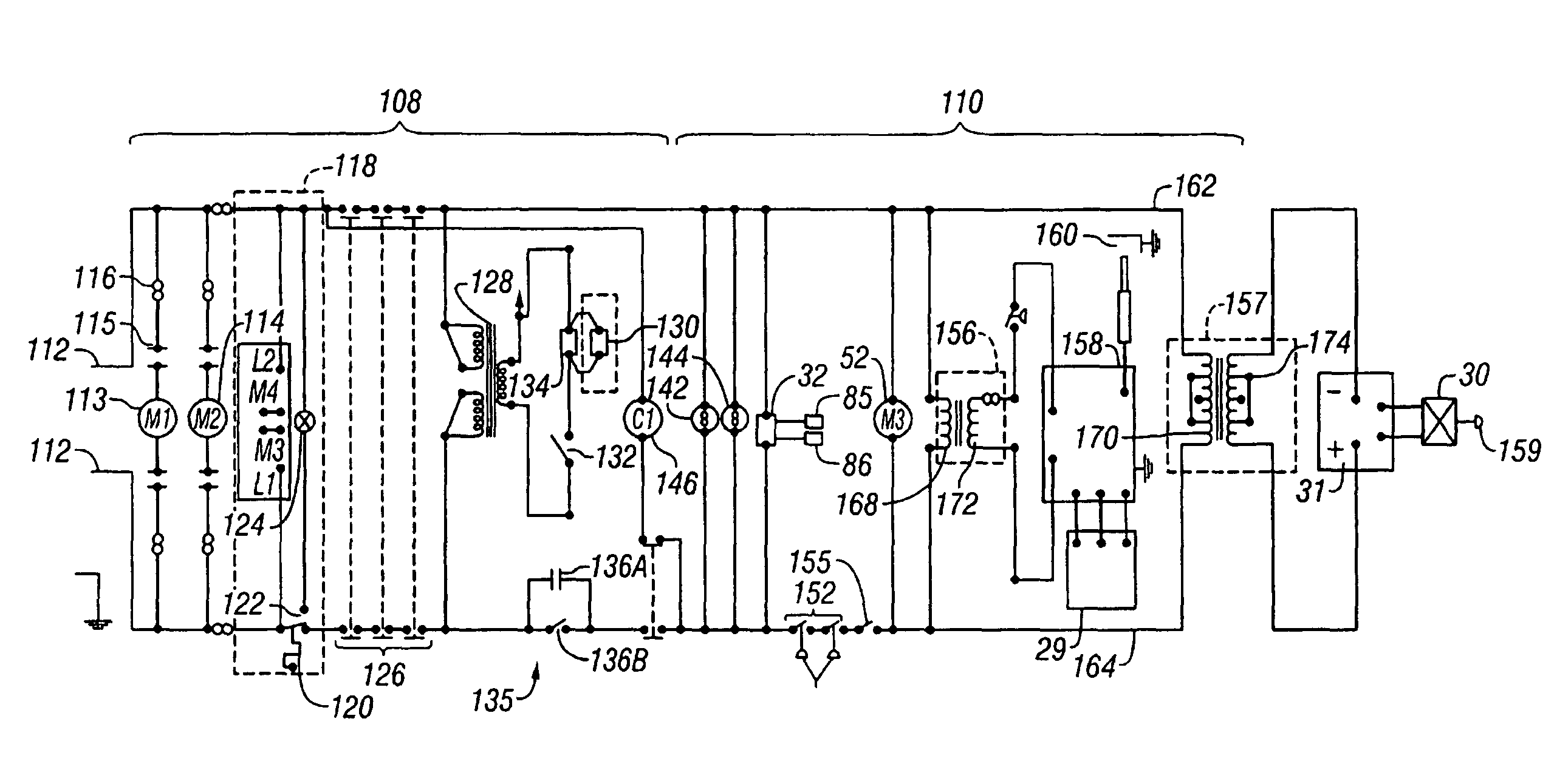 Conveyor oven having an energy management system for a modulated gas flow