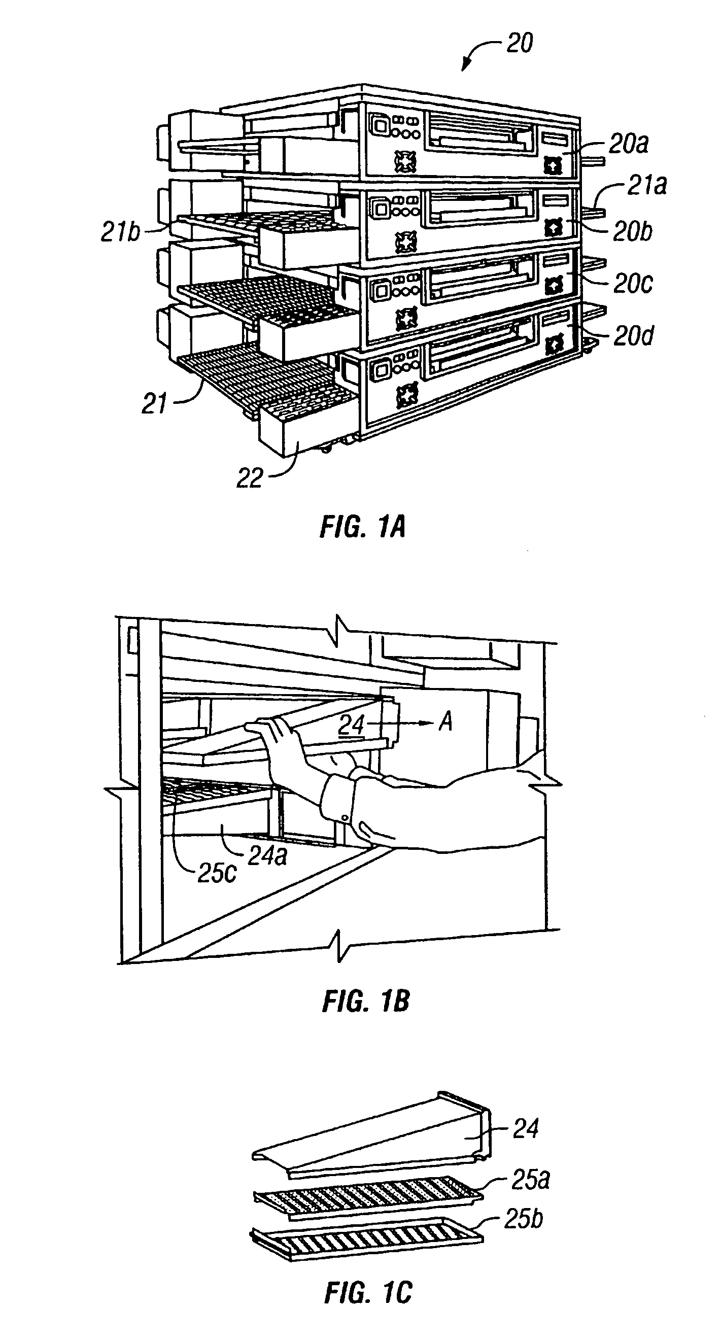 Conveyor oven having an energy management system for a modulated gas flow