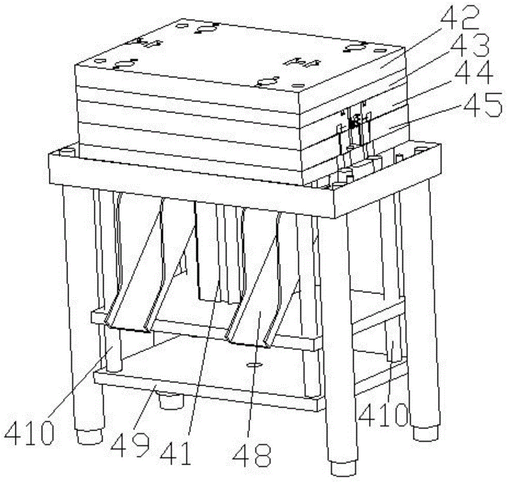 Bending device for full-automatic welding machine for volume control piece