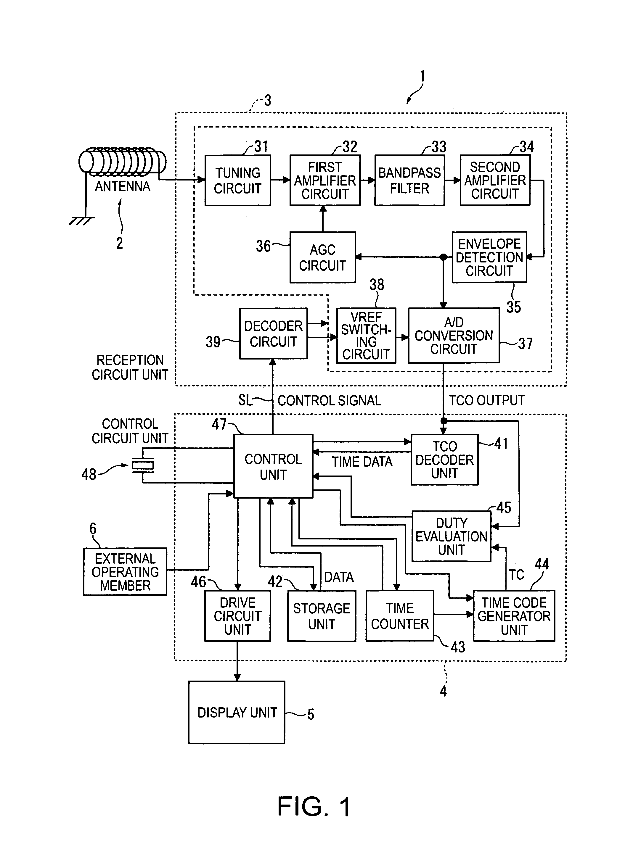 Radio-Controlled Timepiece and Control Method for a Radio-Controlled Timepiece