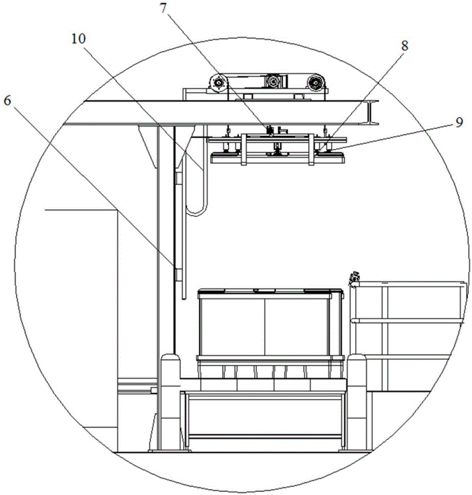 Box type intelligent recognition and box cover automatic extraction device for automobile exterior trimming part coaming boxes