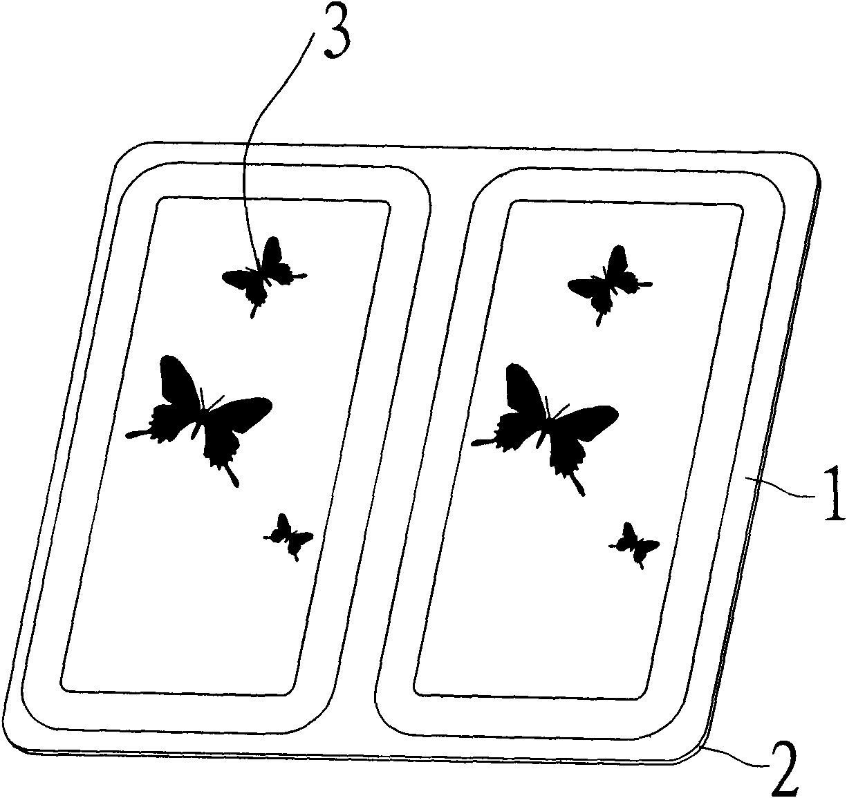 A surface-mount sheet injection-molded part and its fabrication process