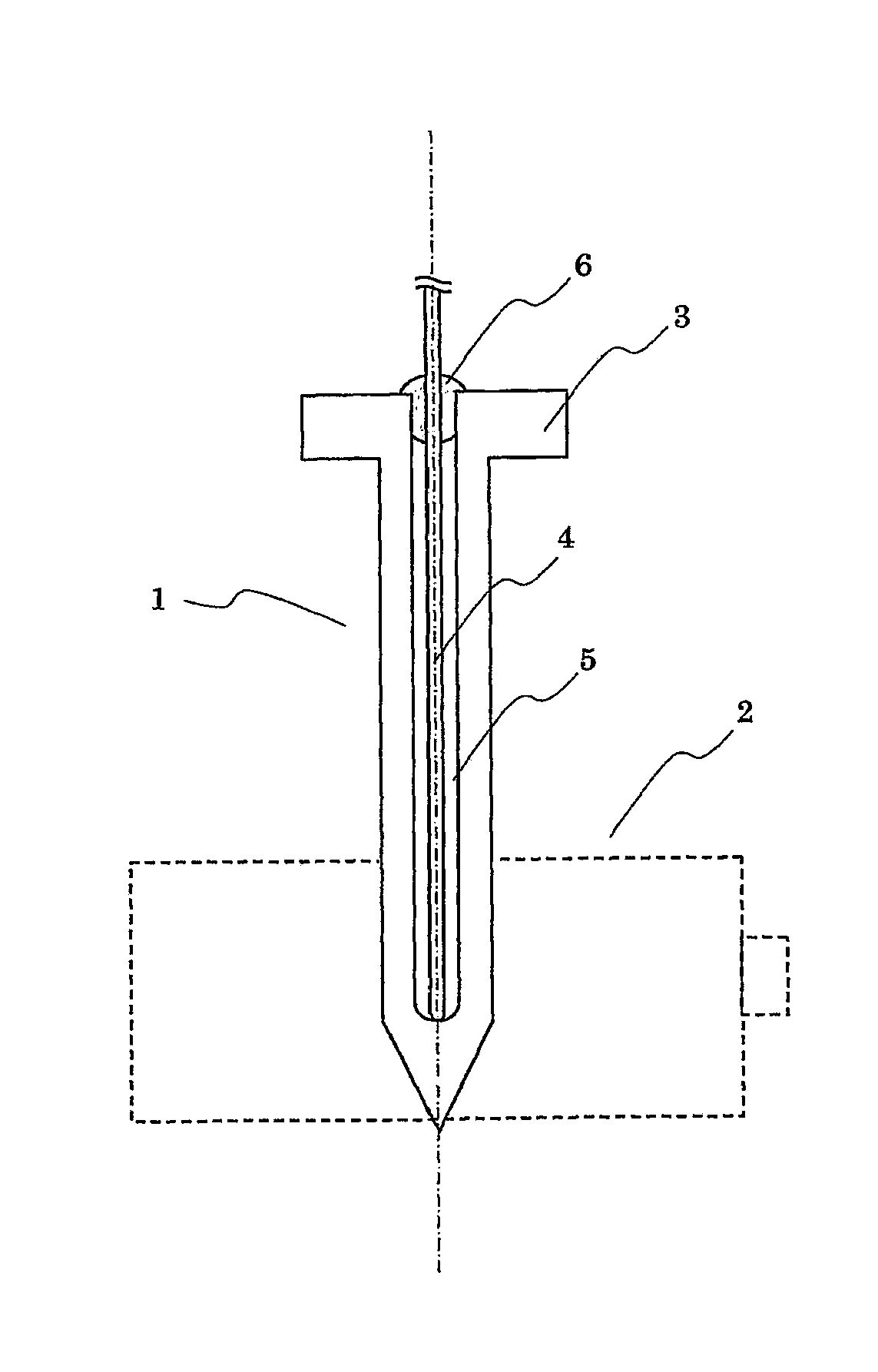 Nail puncture test device having temperature measurement function