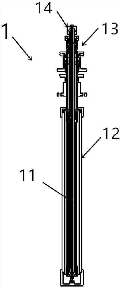 A cylindrical cathode device with magnetic shoe that can move in real time