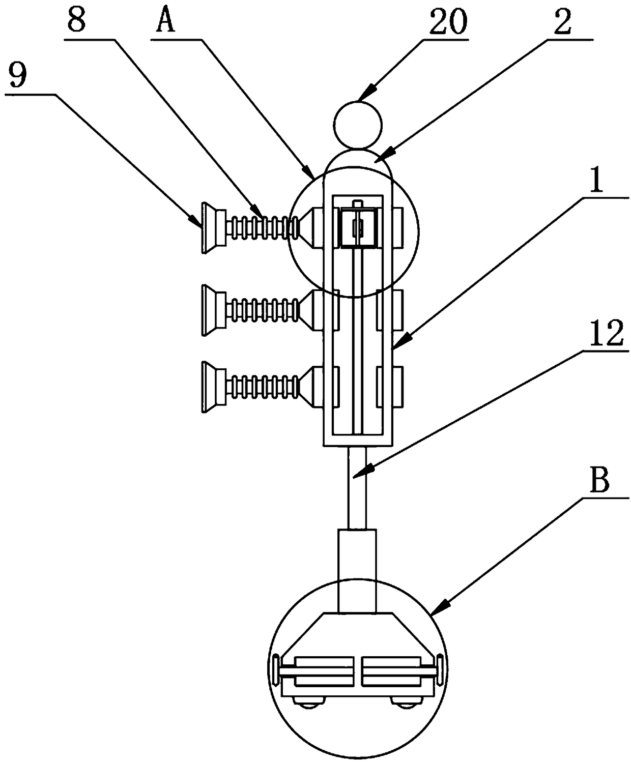 Ambient air pollutant concentration detector