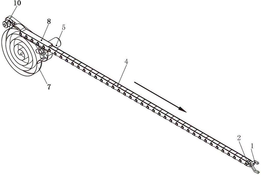 Linear telescopic device