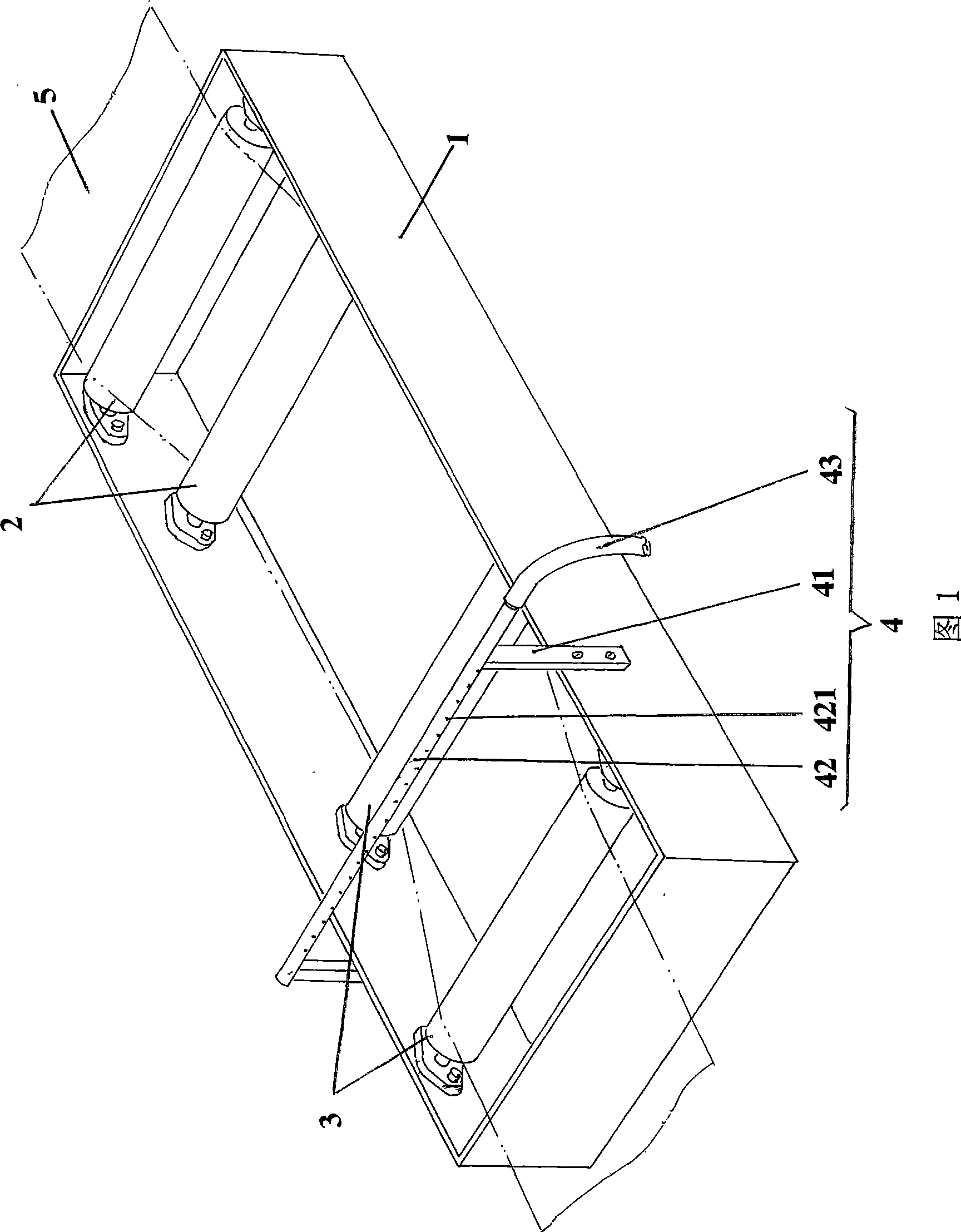 Band steel electrolytic degreasing bath