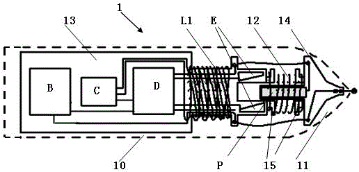 Pressure detecting capacitance pen