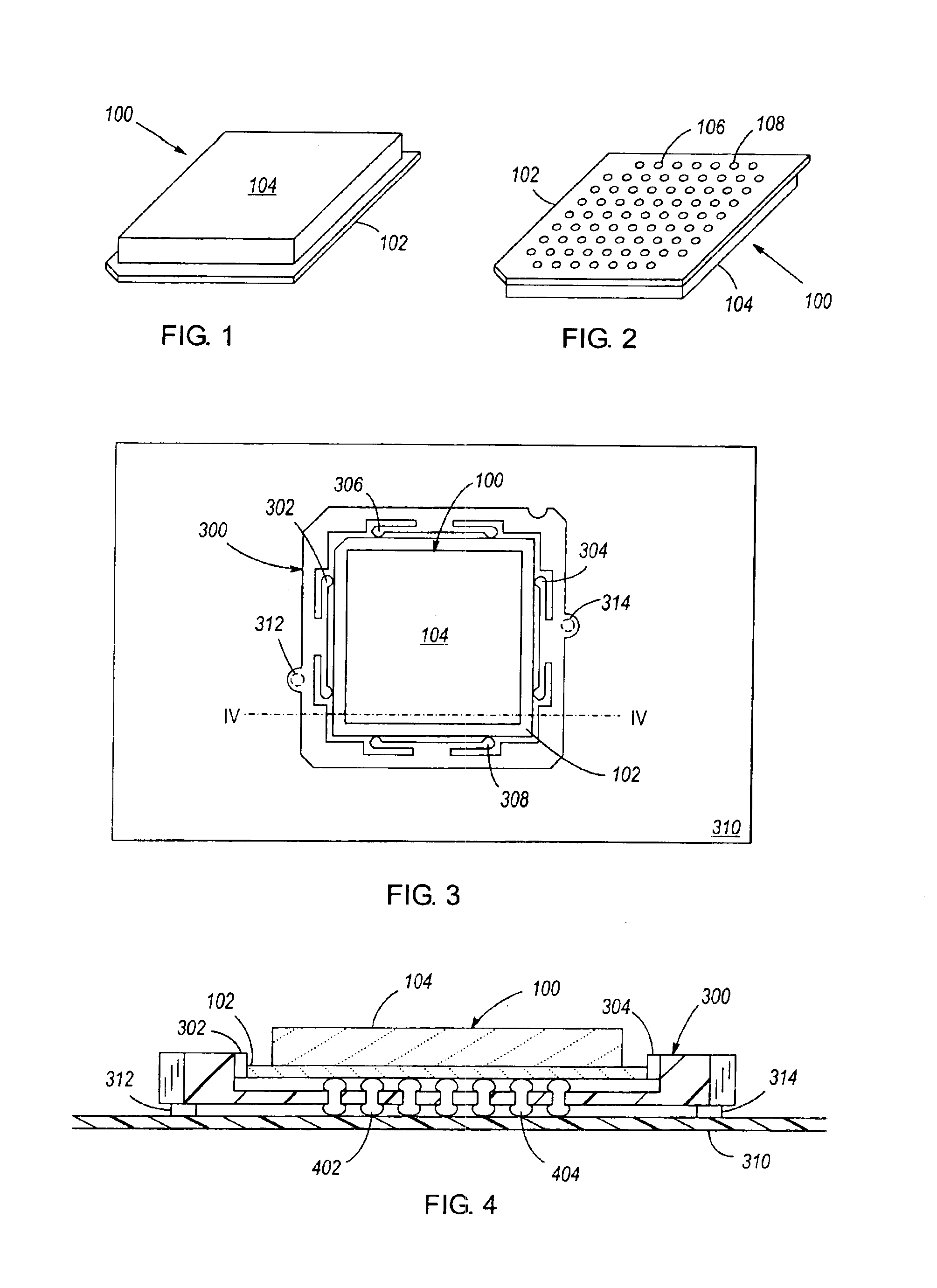 Methods for providing an integrated circuit package with an alignment mechanism