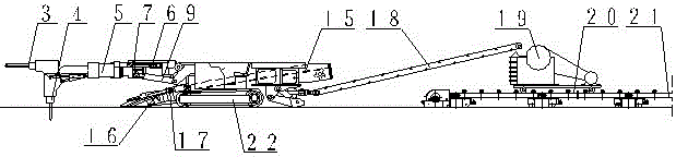 Mine Shaft Chainsaw Hard Rock Tunneling Machine