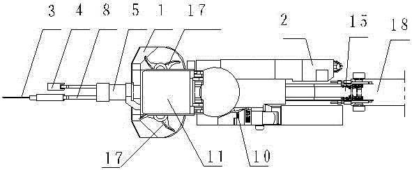 Mine Shaft Chainsaw Hard Rock Tunneling Machine