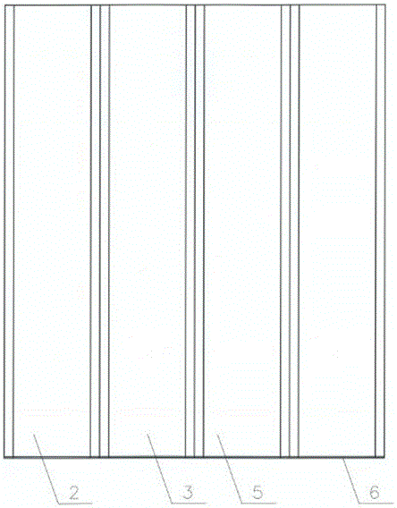 Sewage treatment device box body combination method