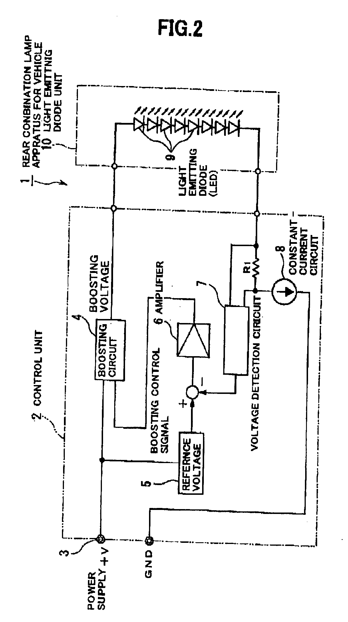 LED lamp apparatus for vehicles