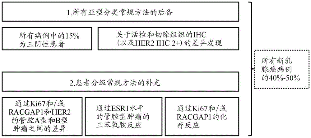 Methods and kits for the molecular subtyping of tumors