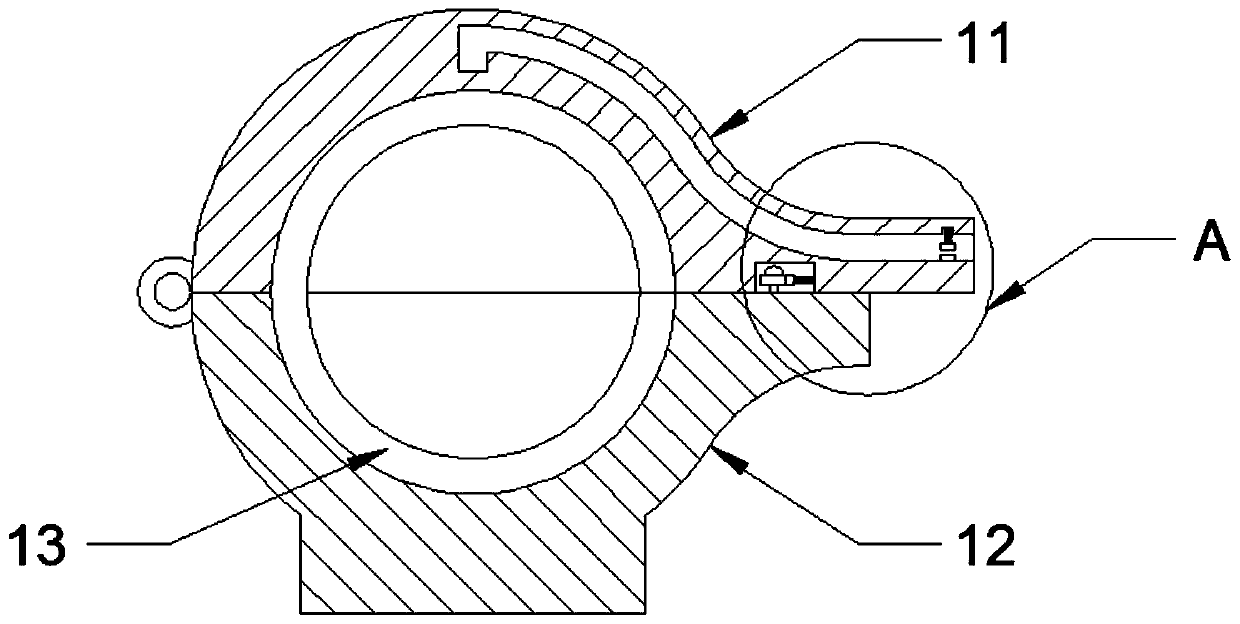 Fixing device for hemodialysis nursing