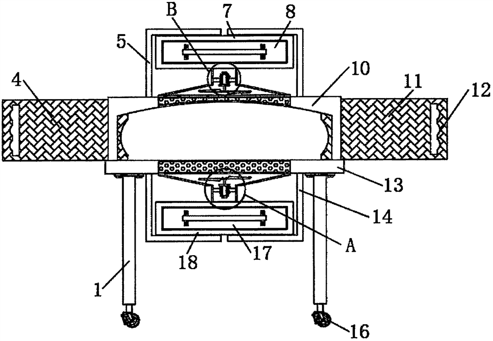 A traditional Chinese medicine fumigation treatment device for rheumatology and immunology