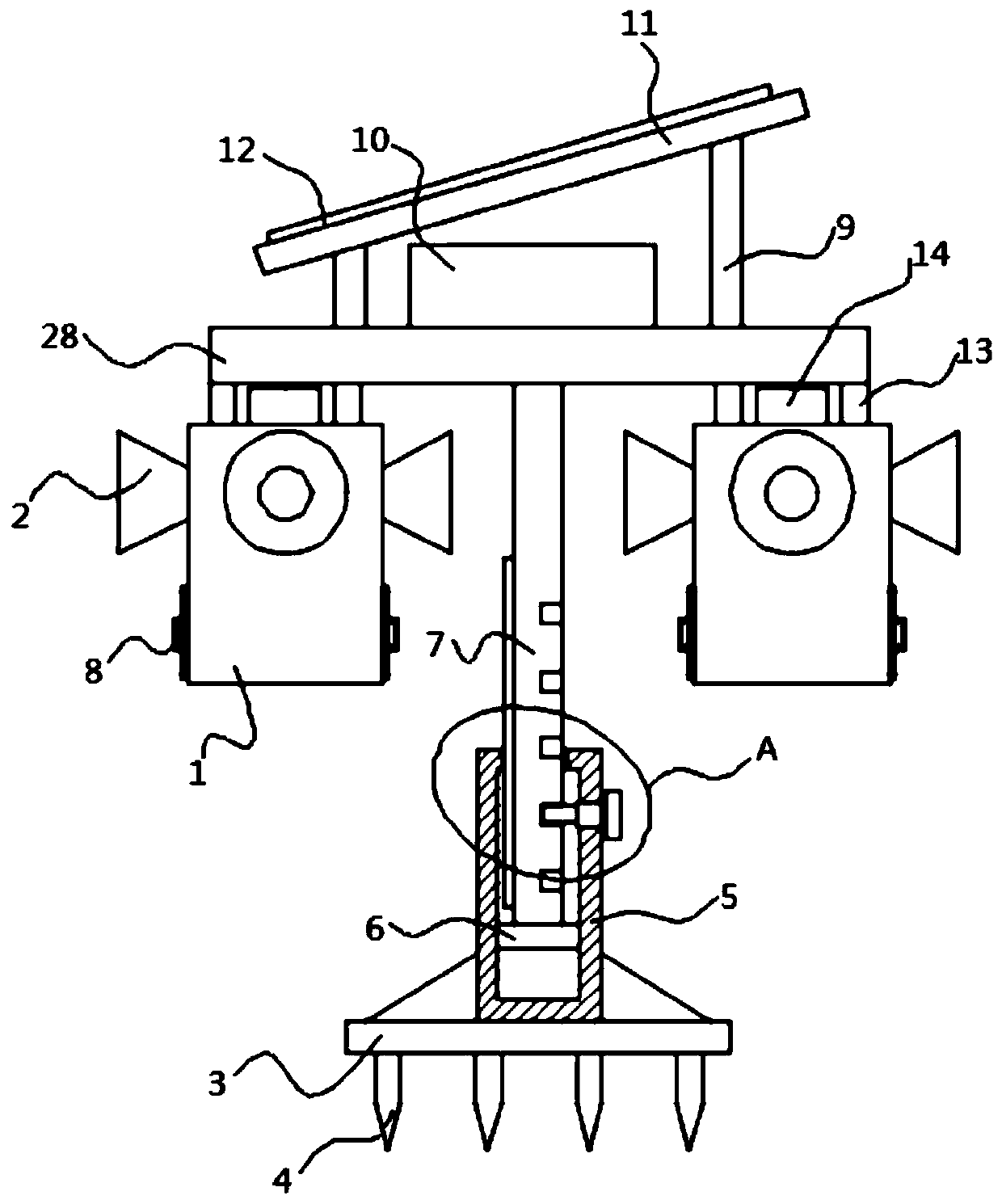 Device for controlling thrips palmi karny