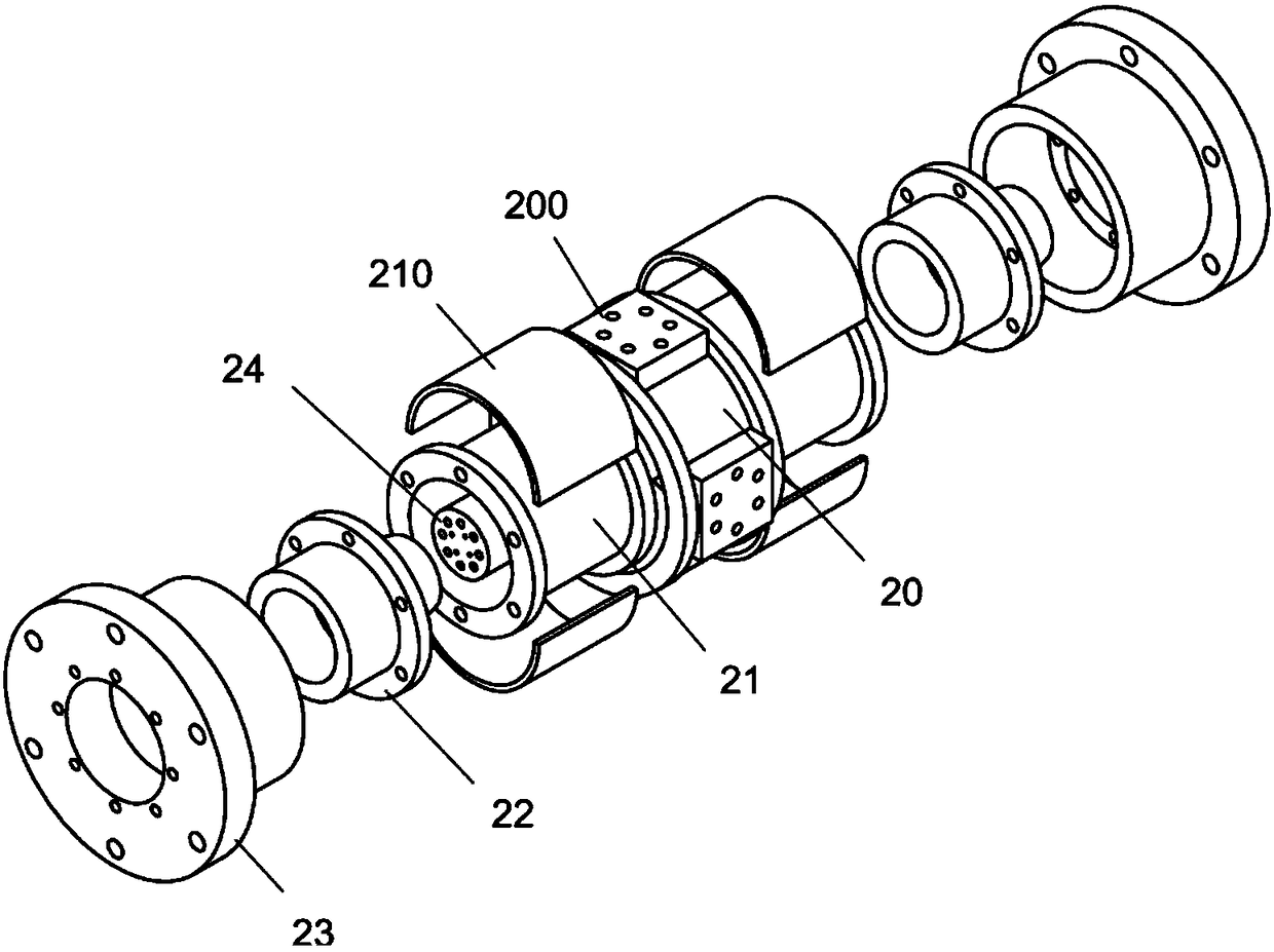 Pipe dredging device