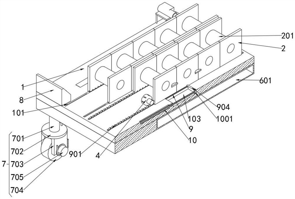 Auxiliary erecting device for high-altitude power transmission line