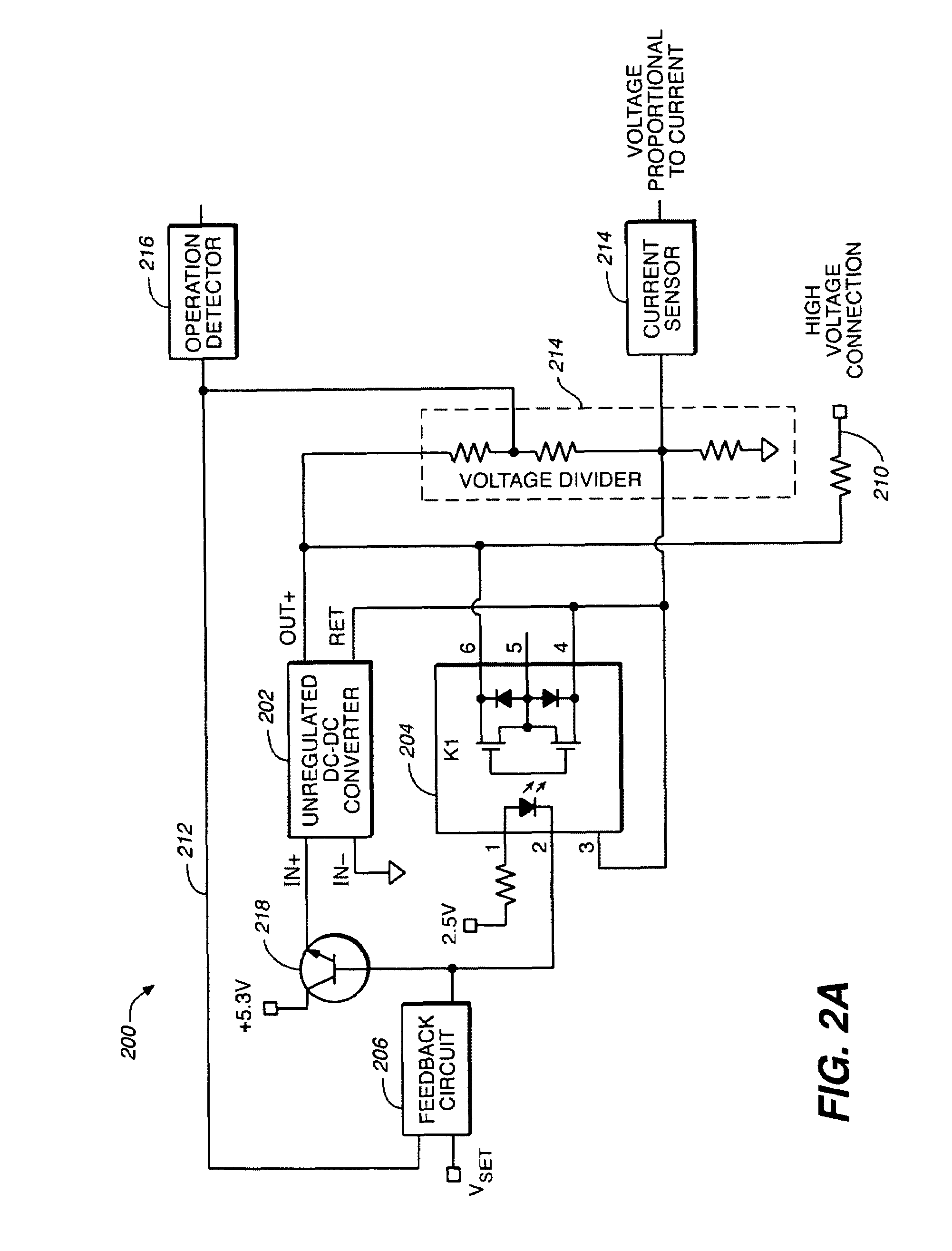 Modular high voltage power supply for chemical analysis