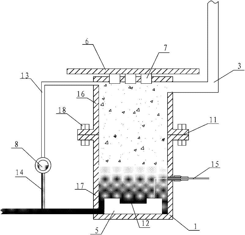 Gravity-assisted loop heat pipe with ultrasonic vibration atomizing device